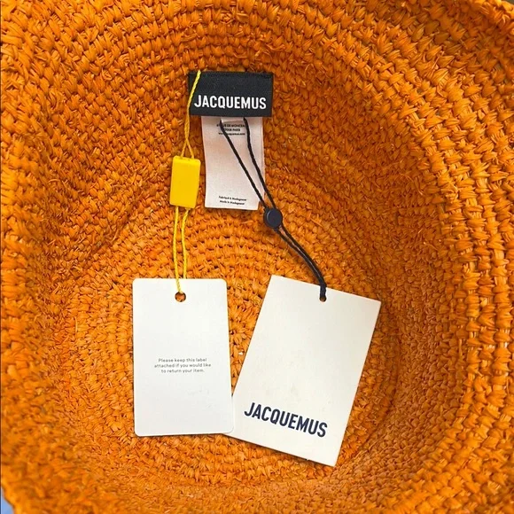 Jacquemus Orange Bucket Hat - Picture 2 of 2